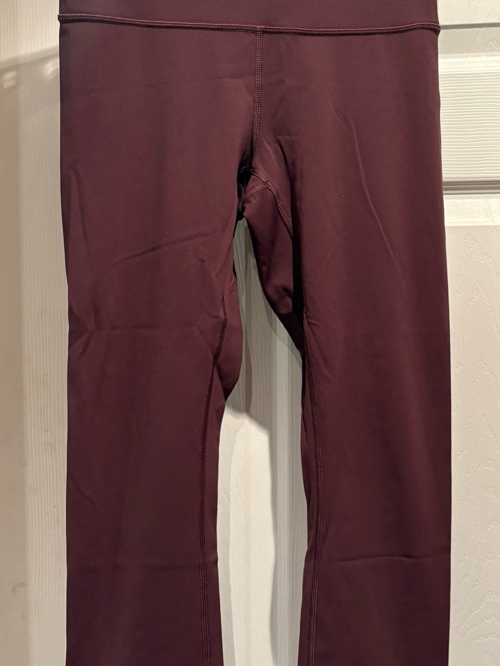 Lululemon Maroon Cropped Leggings